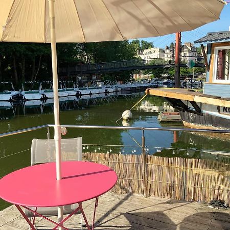 Bateau Appartement Sur L'Erdre Au Coeur De Nantes Bagian luar foto