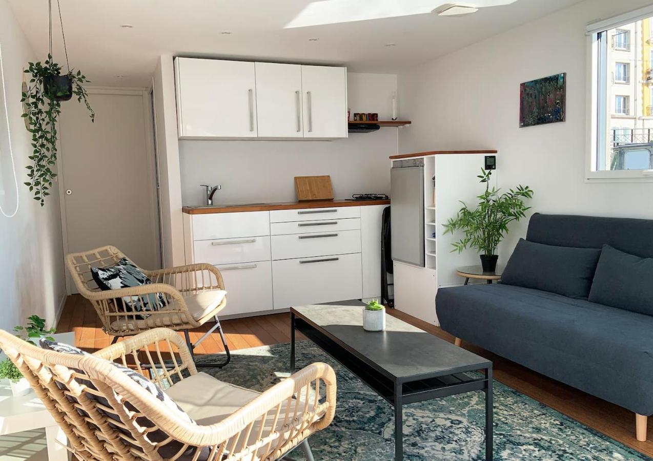 Bateau Appartement Sur L'Erdre Au Coeur De Nantes Bagian luar foto
