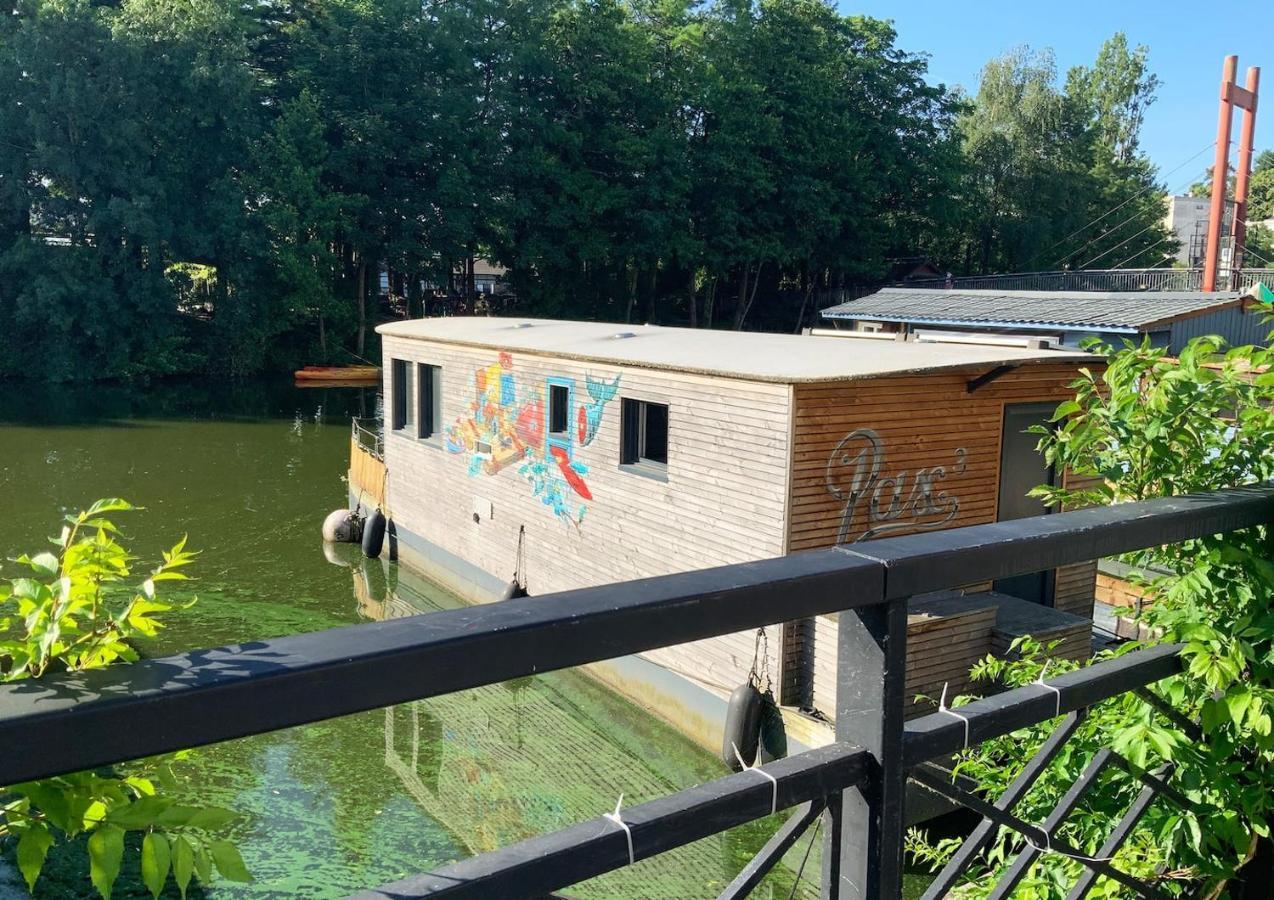 Bateau Appartement Sur L'Erdre Au Coeur De Nantes Bagian luar foto
