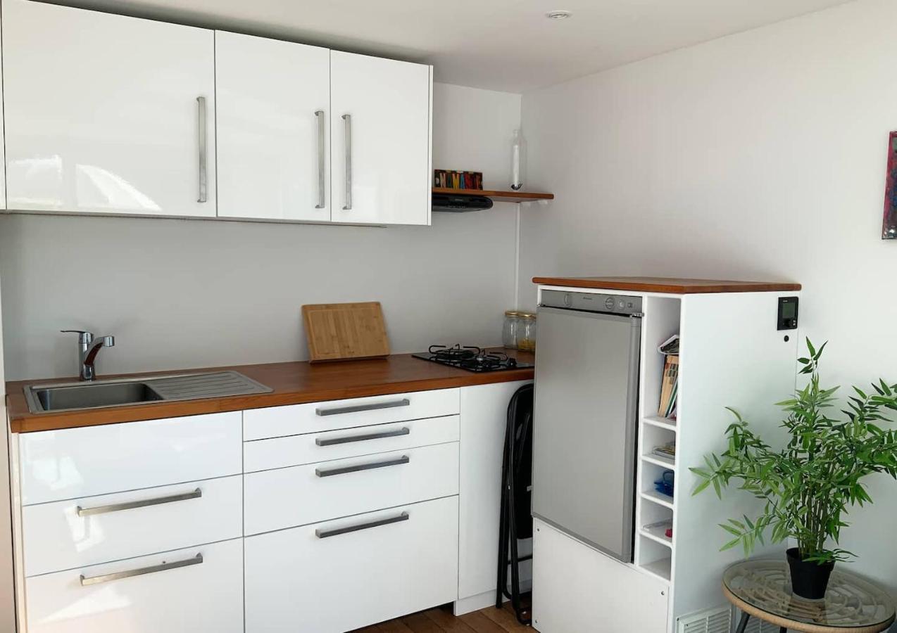 Bateau Appartement Sur L'Erdre Au Coeur De Nantes Bagian luar foto